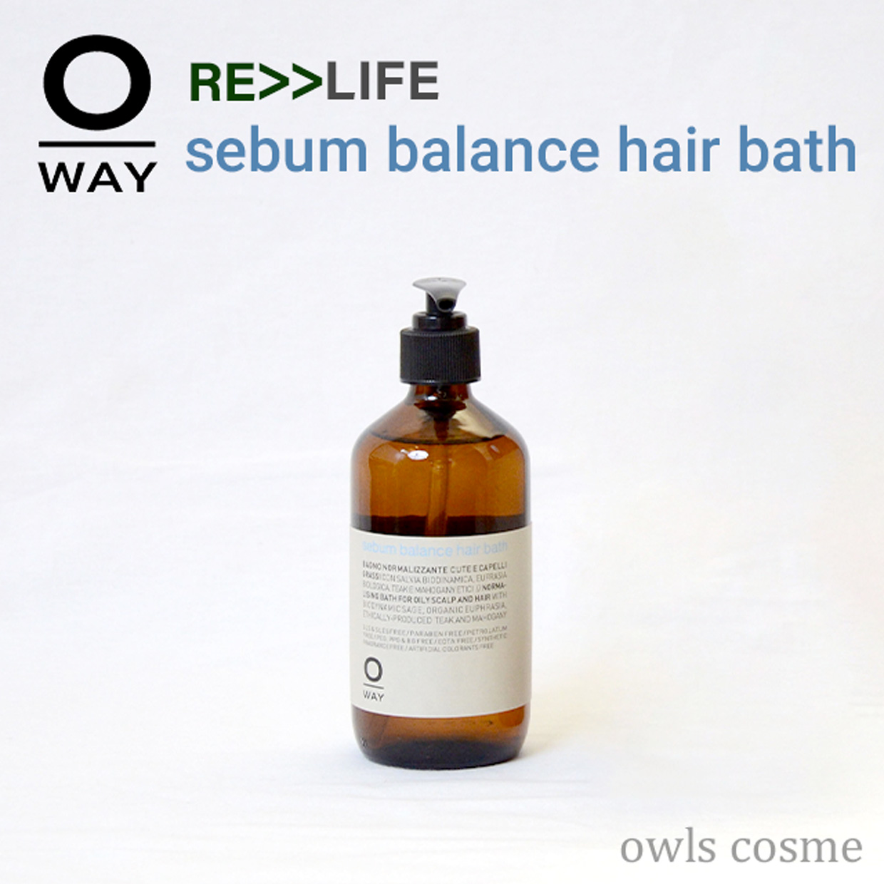 セバムバランスヘアバス(シャンプー)/RE･LIFE-OWAY